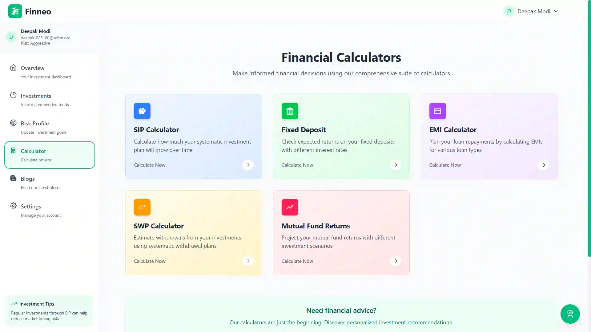 Financial Calculator Suite