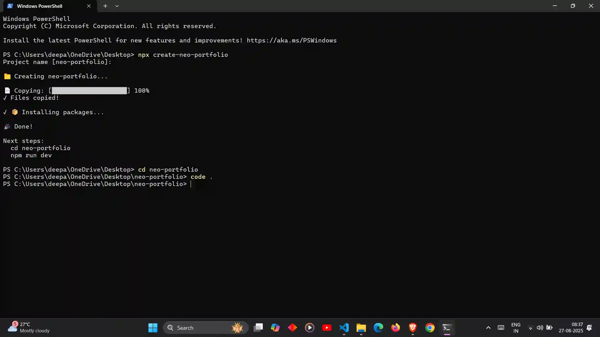 CLI Installation Process